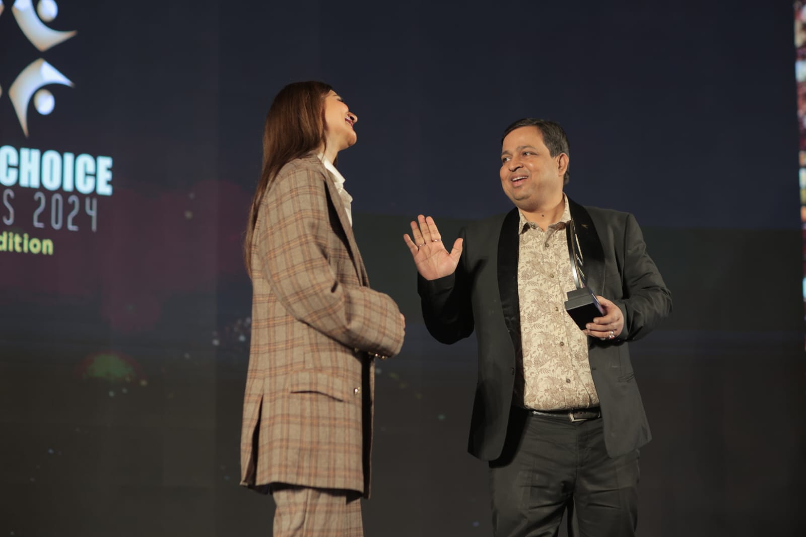 Astrologer Praveen Kumar honoured at Best Choice Awards